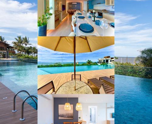 Itacolomi Apartment | Aptos Pé na Areia Vista Mar Condomínio Resort Completo com Piscina borda Infinita, Beach Tennis, Academia, Sala de Jogos, Brinquedoteca, Playground e Portaria 24H 3 Quartos com Ar-Condicionado, Churrasqueira Privativa Reserve Agora e Viva essa Experiência