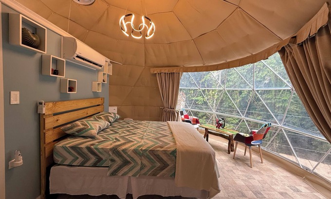 Playa Blanca Hotel | Aqeel Dome Riverfront Retreat: Experience Nature’s Beauty in a Glamorous Jungle