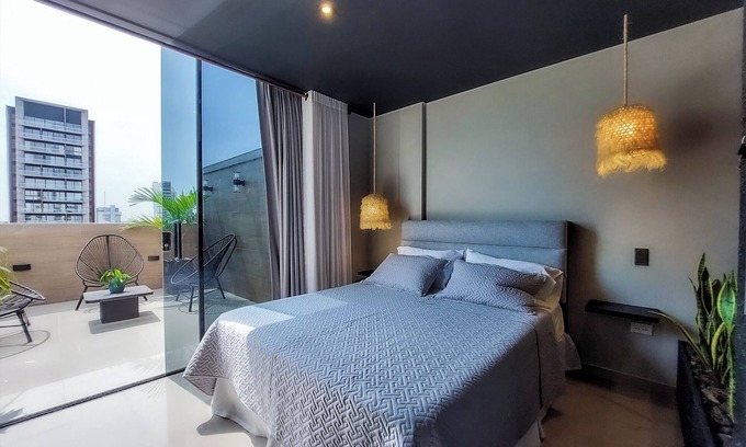 Santa Cruz Apartment | Aqua: Loft Artistico Urbano