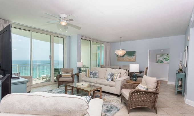 Panama City Beach Condo | Aqua Resort Unit #1202 ~ Renovated and beautifully decorated with amazing ocean views!