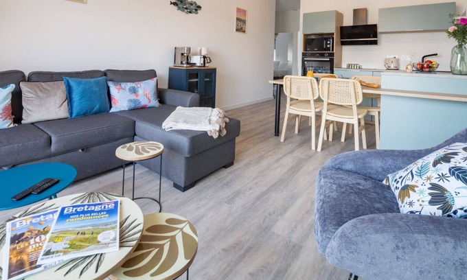 Porspoder Apartment | AR RANNDI - Lovely T3 with small sea view