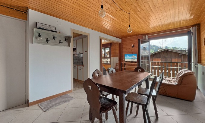 Les Carroz-d'Araches Apartment | ARB31 Appartement 6 Pers centre station Carroz
