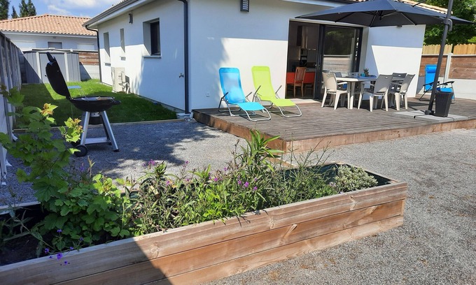 Gujan-Mestras House | Arcachon basin. Recent 85m2 house, * classification (housekeeping included)