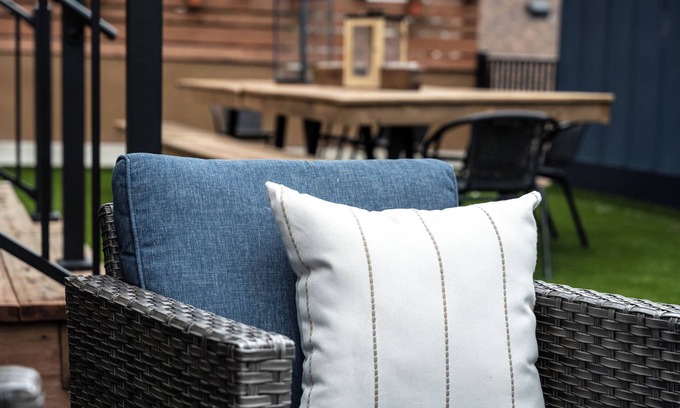 Prescott Condo | Arcade + Rooftop | Game Room | Walkable Downtown Stay with Extras