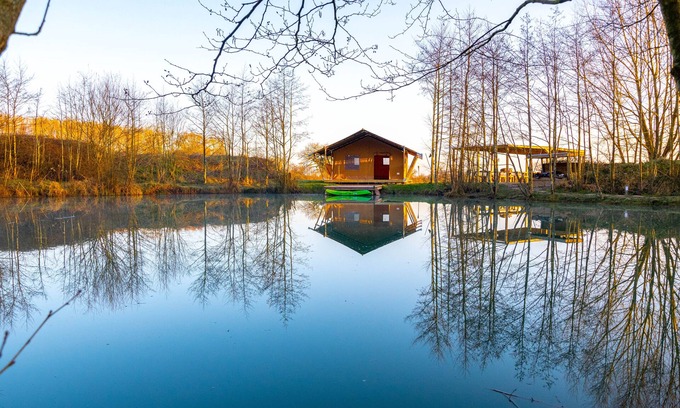Wrexham RV Rental | Arcadia Safari Tent in Private 5 Acre Field