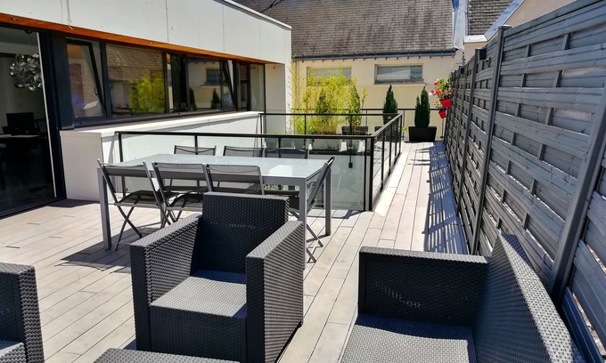 Centre Ville Rive Gauche House | Architect house in the center of Rouen with Sauna & Spa