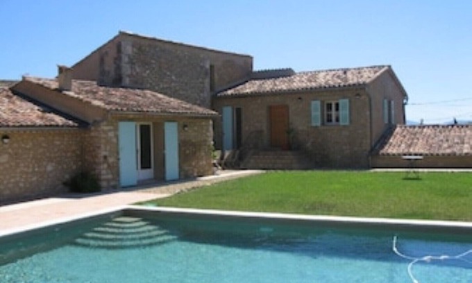 Lorgues Apartment | Architect's converted olive mill in historic town with garden and heated pool