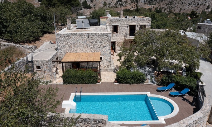 Impros Villa | Archodiko villa for 10 guests,Private pool,Near Sfakia