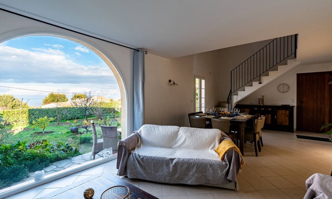 Aregno House | Aria - Maison corse Vue Mer