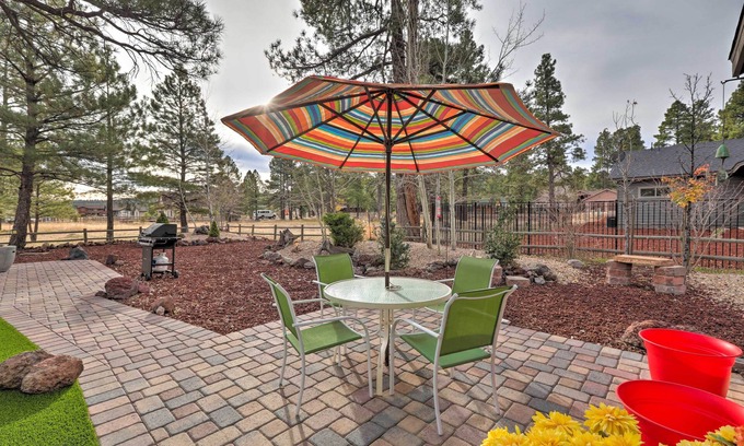 Williams House | Arizona Home w/Patio, Fire Pit & Gas Grill