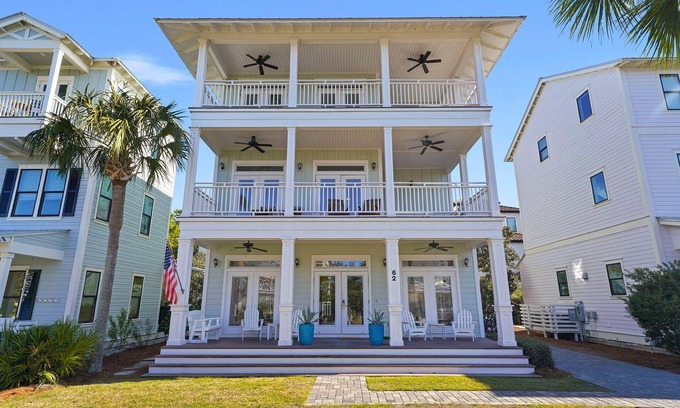 Seashore Village House | Arrabella - Gulf Views with Deck & Community Pool