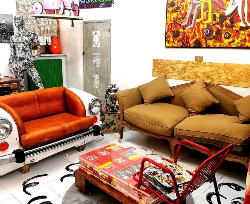 Caiazzo Apartment | Art & Design, 2min walk to Pepe in Grani