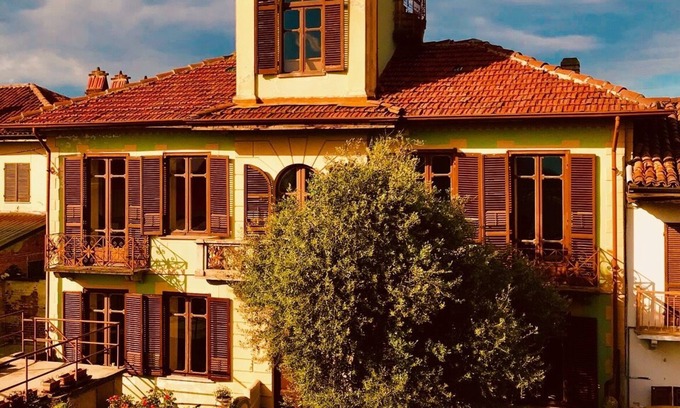 Passerano Marmorito Villa | Art Nouveau villa in Piedmont with tower and beautiful views (C.I.R.) 00508200007)