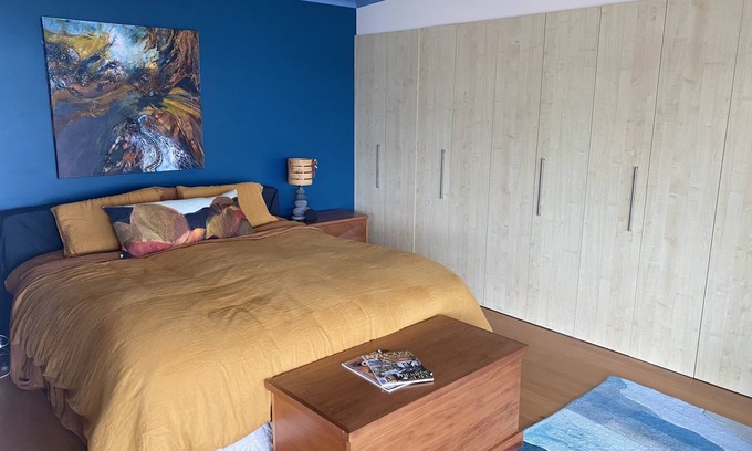 Pouawa House | Artist Magical Hideaway on Makorori Beach. Awesome views and sunsets.