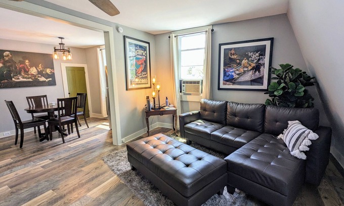 Brooksville Apartment | Artsy Coastal Apartment