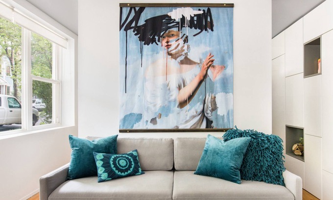 Avondale Condo | Artsy + Hip + Efficient in Beautiful Logan Square
