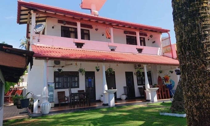 Dodanduwa Bed & Breakfast | Ashen’s Beach House , Boossa , Sri Lanka . (Beachfront Villa with 4 A/C rooms)