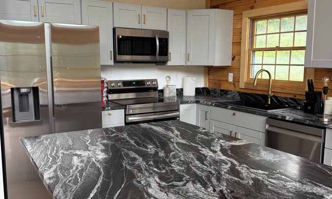 Canton House | Asheville~Dutch Cove~ Contemporary Log Cabin~LUXE