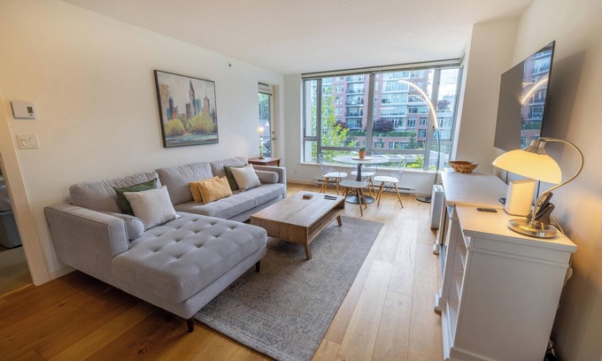 Downtown Victoria Condo | Astoria Elegance Contemporary Suite in one of Victoria's Best Buildings by Victoria Prime!