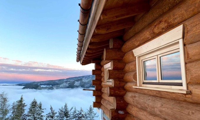 Bad Sankt Leonhard im Lavanttal Ski Chalet | Chalet Klippitz Star, 1600m log cabin in the ski area, panoramic view