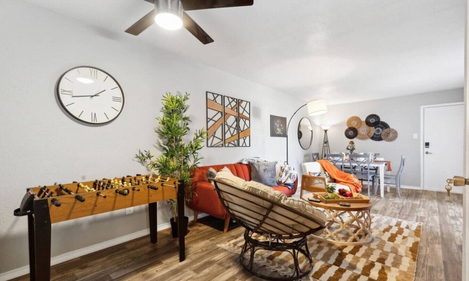 Central Arlington Apartment | AT&T is Literally Steps Away! JoyFull & Comfy 2BD!