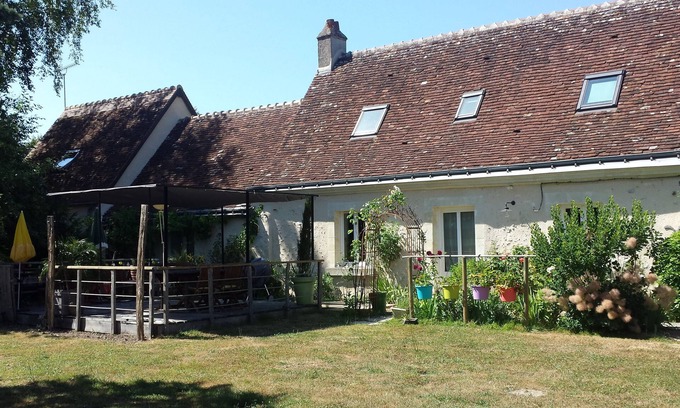 Saint-Roch House | At the gates of Tours, in a Touraine house, room with sauna