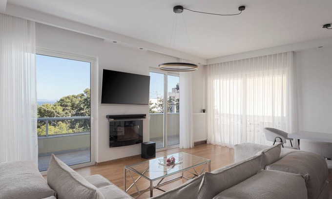 Varkiza Apartment | Athenian Riviera Sea View Penthouse