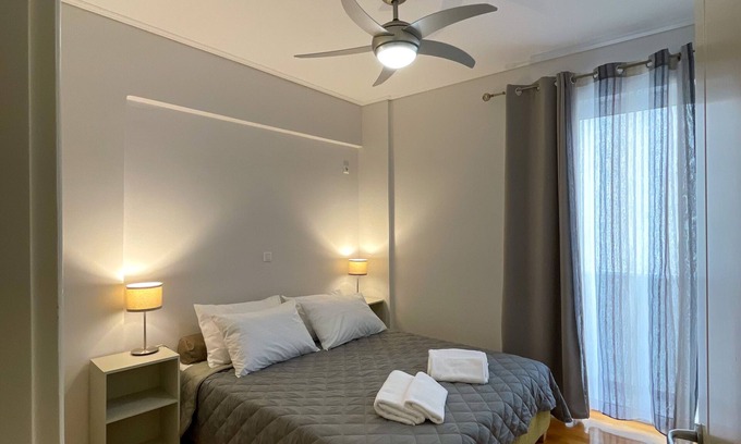 Ampelokipoi Apartment | Athens centre Cozy 2Bdrm free parking