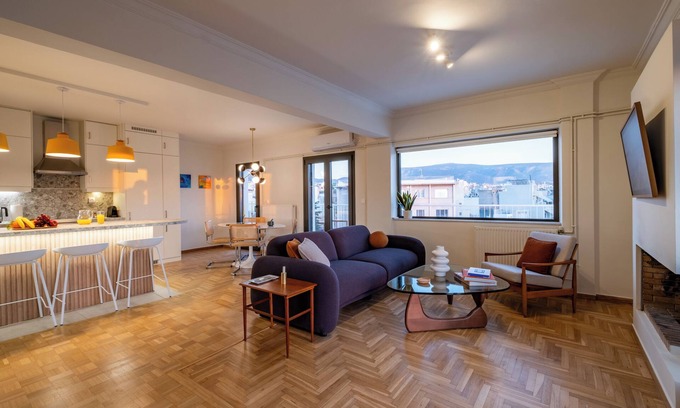 Monastiraki Apartment | Athens Panorama Penthouse by the Acropolis