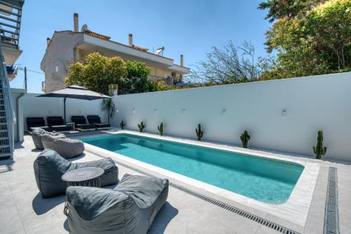 Nafplion City Centre Apartment | Atico, Luxury Pool Apartments