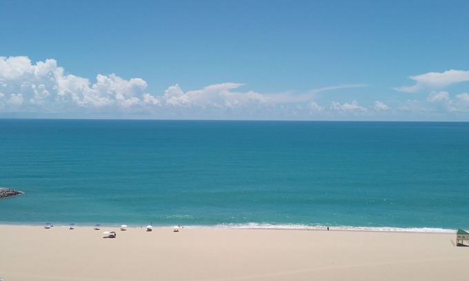 Fortaleza Apartment | ATLANTIC TERRACES, FRONT AND FULL SEA VIEW, 2 BEDROOMS, 71M, UP TO 6 SP.