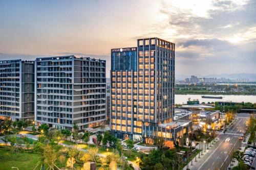 Jiangbei District Hotel | Atour S Hotel Ningbo Binjiang Olympic Sports Center