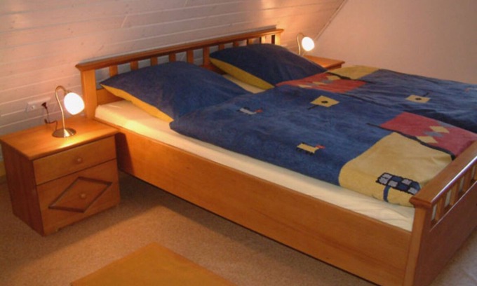 Merkendorf House | Attic apartment (2nd floor) at the Ferienhof an der Stadtmauer Merkendorf
