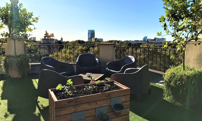 Sant Marti Apartment | ATTIC LOST GARDEN - Fantastic shared terrace
