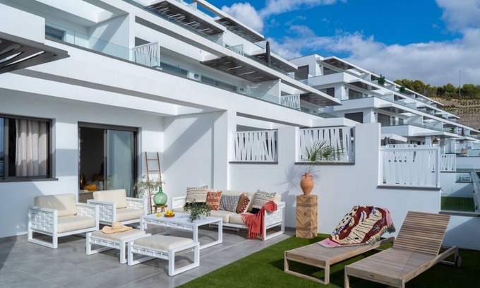 Finestrat Apartment | Attractive 4 person apartment with large terrace