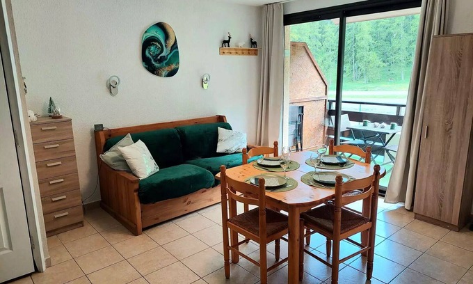Reallon Apartment | Attractive T2 completely renovated in the resort of Réallon A07
