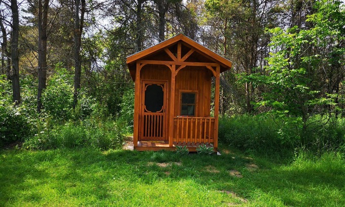 Hepworth House | Atwood Glamping Bunkie, Hepworth, 3 Wooded Acres