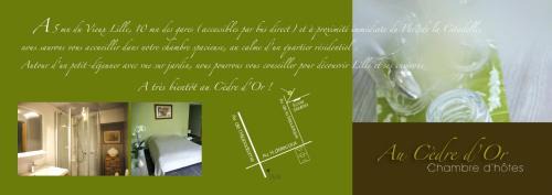 Lambersart Bed & Breakfast | Au Cèdre d'Or B&B