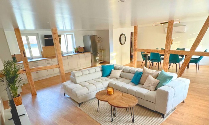 Steinbrunn-le-Bas Apartment | Au Soleil: Large, warm apartment