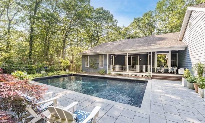 North Sea House | August Deal: Luxe w/Pool, Private, Amazing Garden, Outdoor Kitchen, Game Room