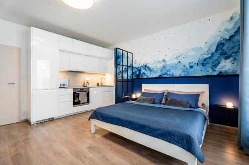 Prague 9 Apartment | AuriApartments Libeň nový byt 1kk s garáží