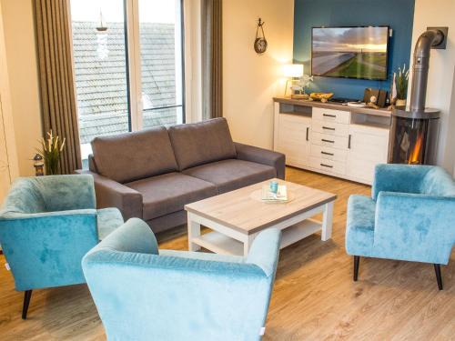 Butjadingen Apartment | Auszeit im Sielhuus - Familienfreundliche Ferienwohnung mit Dachterrasse und Sauna