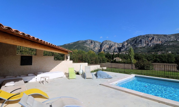 Moustiers-Sainte-Marie House | AUTHENTIC "MAS DE PIERRE" POOL WITH PANORAMIC VIEW on MOUSTIERS - VERDON