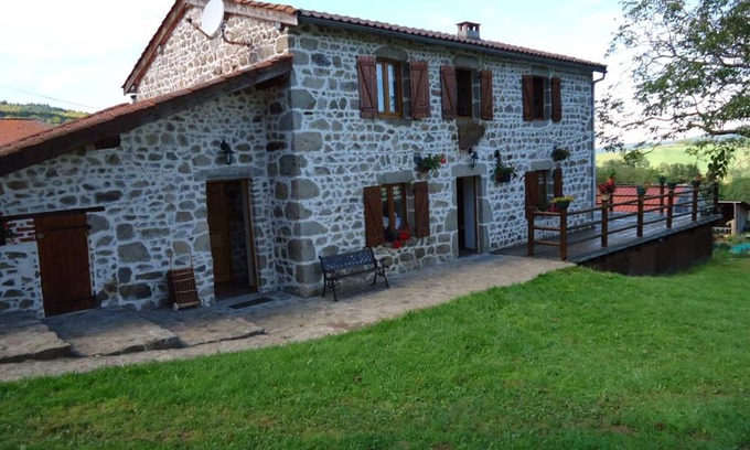 Laprugne Cottage | Authentic House with Garden and Fireplace, Pets Allowed, Parking, Internet