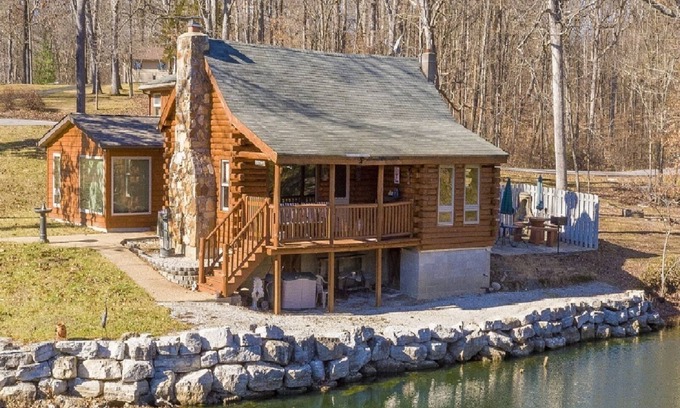 Marthasville Cabin | Authentic Log cabin with something for everyone!