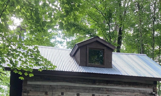 Town of Marlborough Cabin | Authentic Log Cabin with working wood burning fireplace