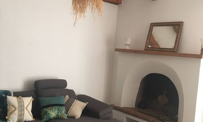 Ventiseri House | Authentic village house with character Panoramic sea view Private garden