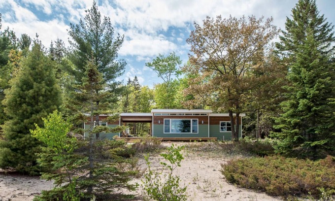 Beaver Island House | Autumn Sky- A Unique Home with a Wonderful View