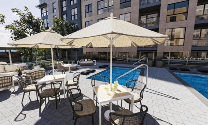 Mountain View Condo | Avelle 2BR Comfort | Outdoor Pool and Hot Tub