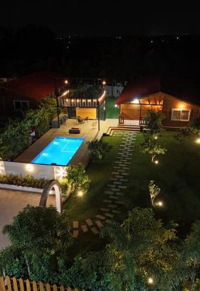Chevella House | AVY Abode - 3bhk Farm Stay, Private Pool in Moinabad